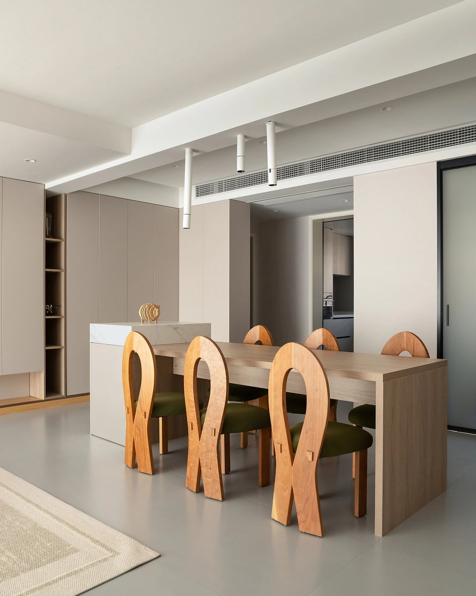 Modern Elegant Wooden Dining Table and Chairs:Elegant Design in Homes ... - Modern Elegant Dining Table