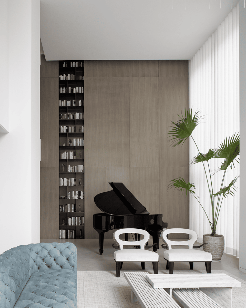 View of White Minimalist Home Décor: Creating an Elegant and Comfortable Livin ...