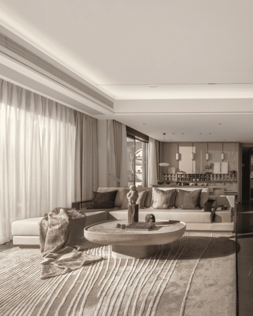 Illustration of Minimalist Luxury Home Decor Styles