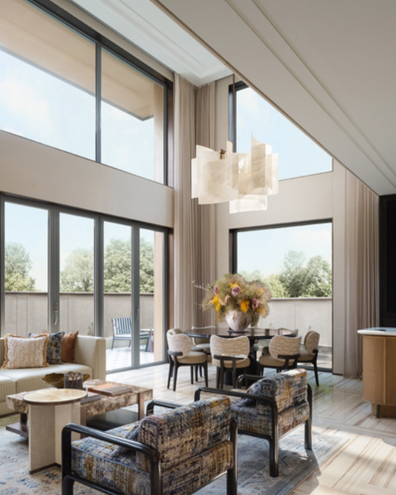 By the Lake: How a Dining Table Carries the Weight of Collection, Conversation, and Time