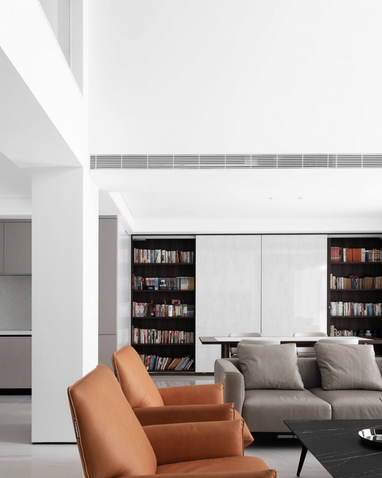 Minimalist Realm: The Sofa Defines Warmth and Style at Home
