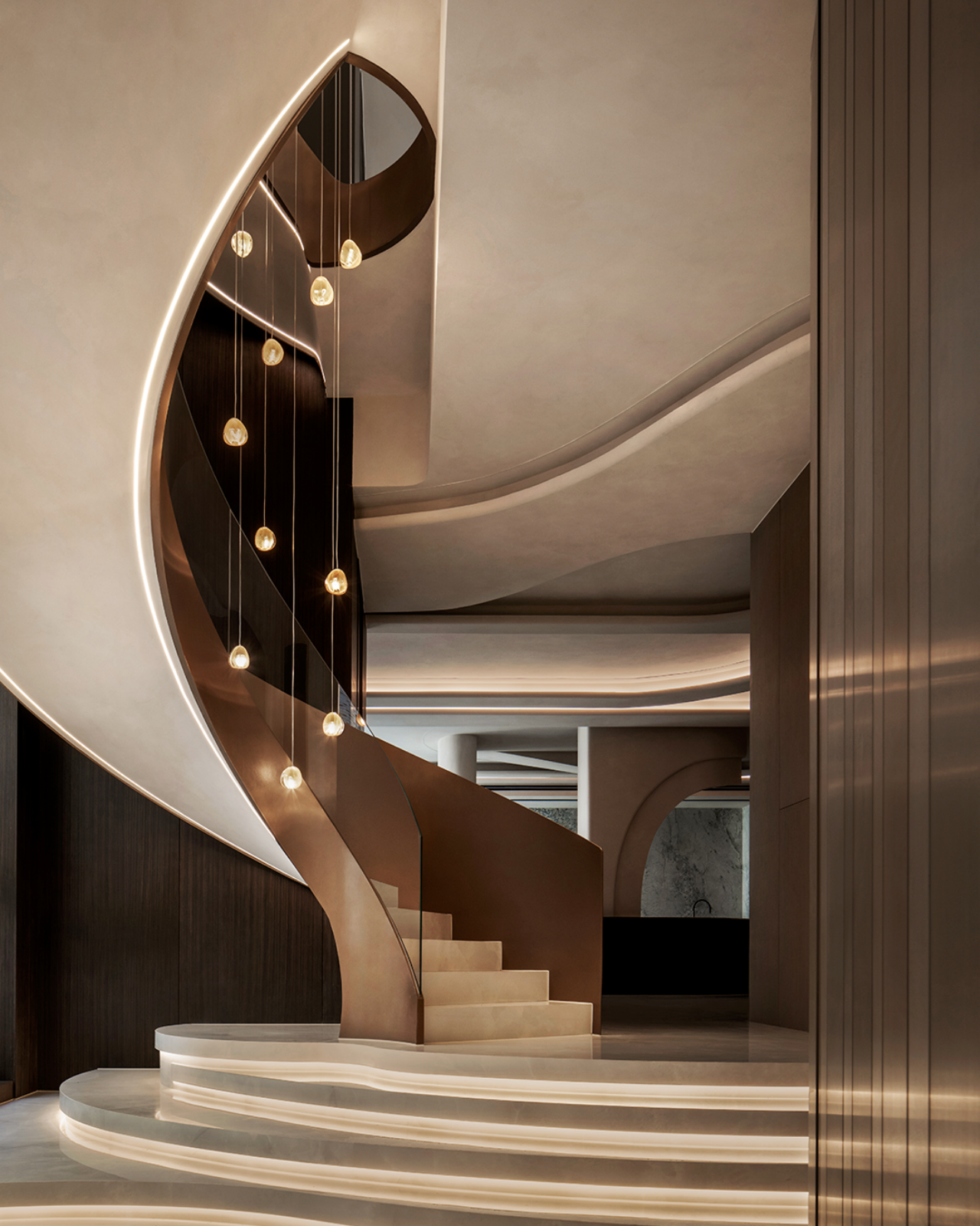 Between Nature and Flow: An Oriental Home Centered Around the Dining Table