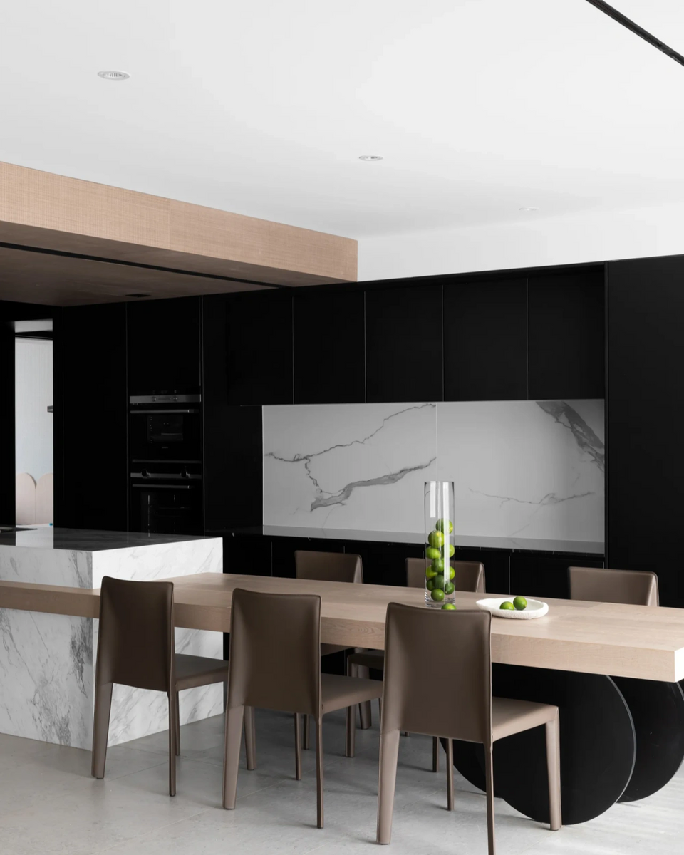 Modern Spliced Wooden Dining Table: A Must-Have for Minimalist Home Dé ...
