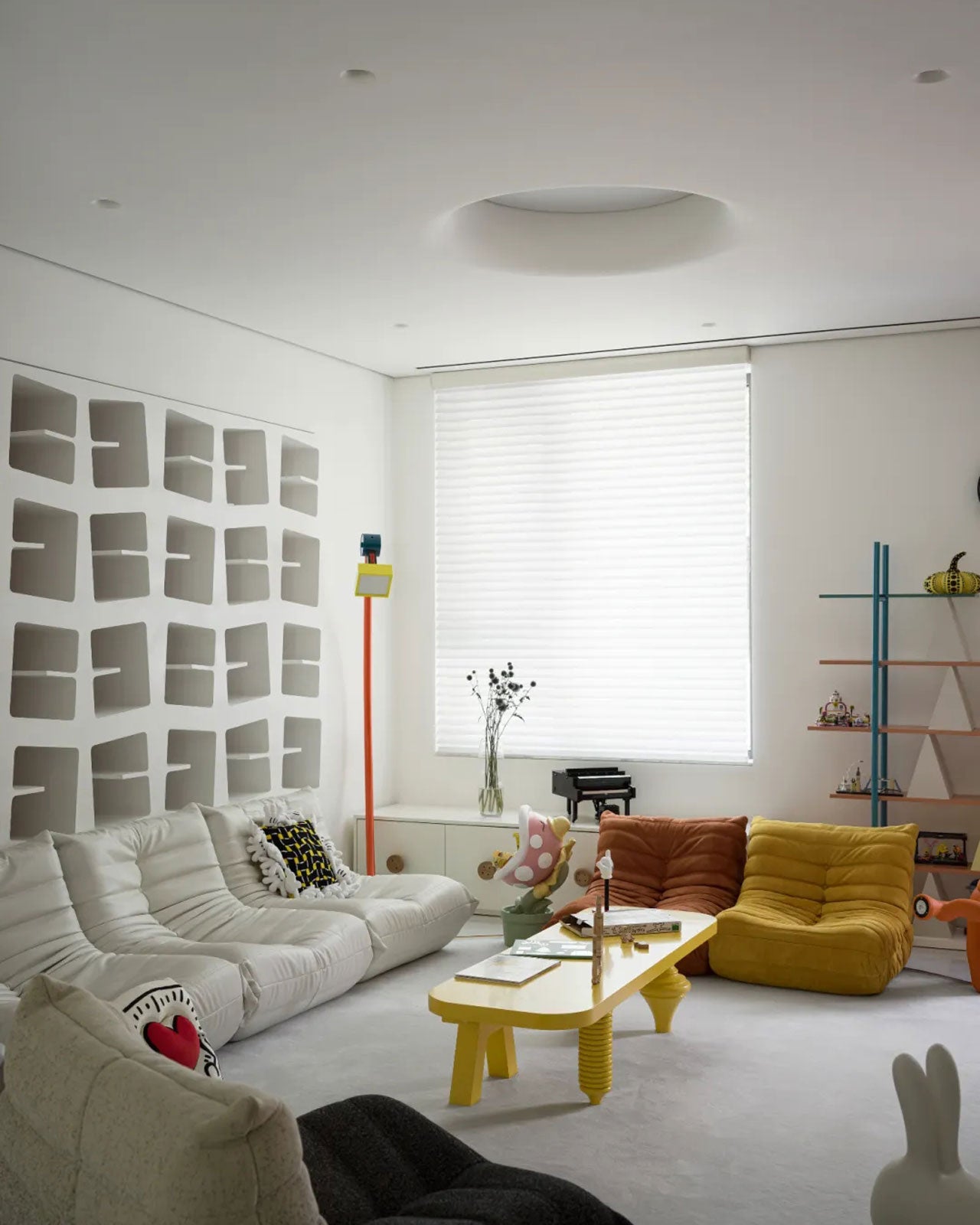 Dopamine Home Design: Caterpillar Sofa & Vibrant Spaces