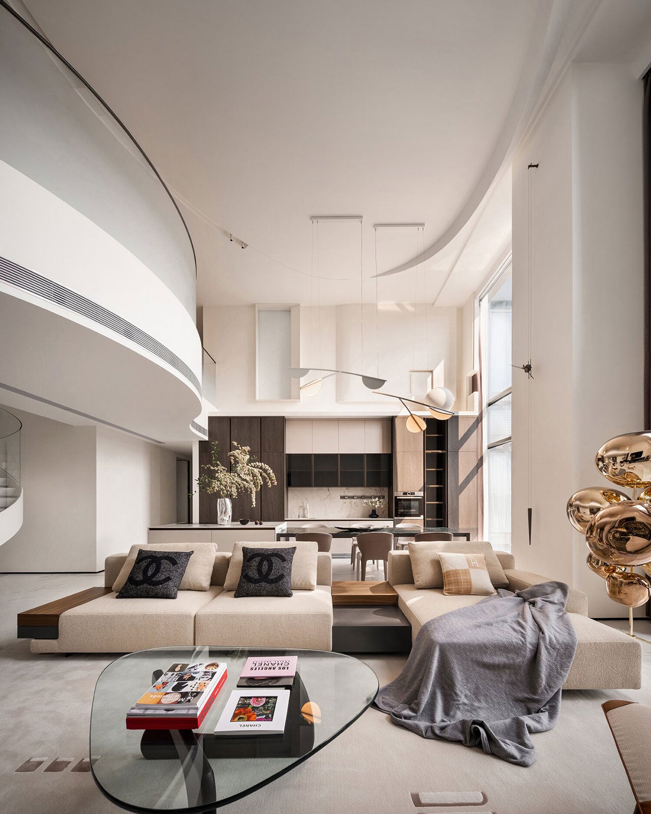 The Beige L-Shaped Sofa: Style and Function Combined