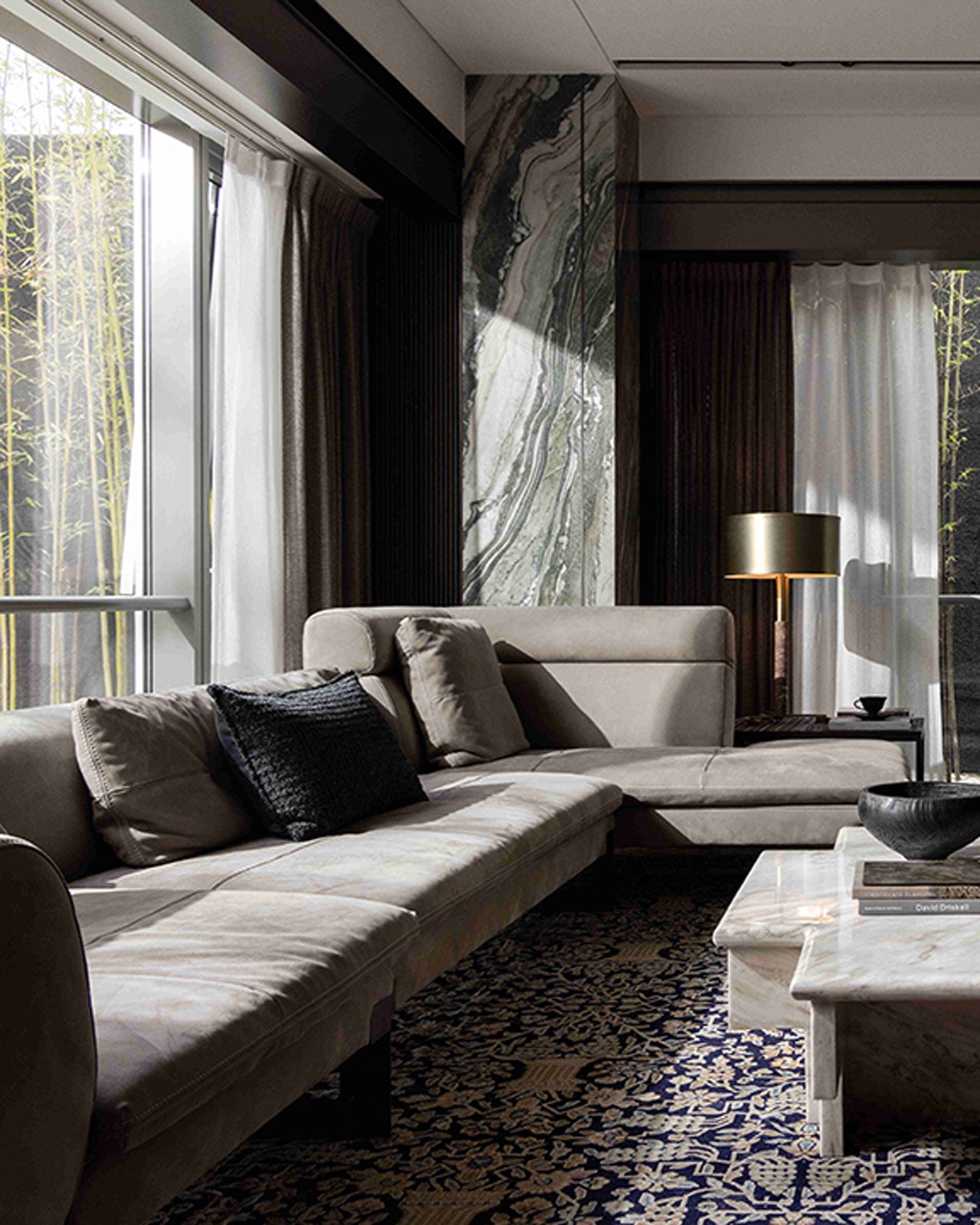 L-Shaped Grey Leather Sofa: Style & Comfort