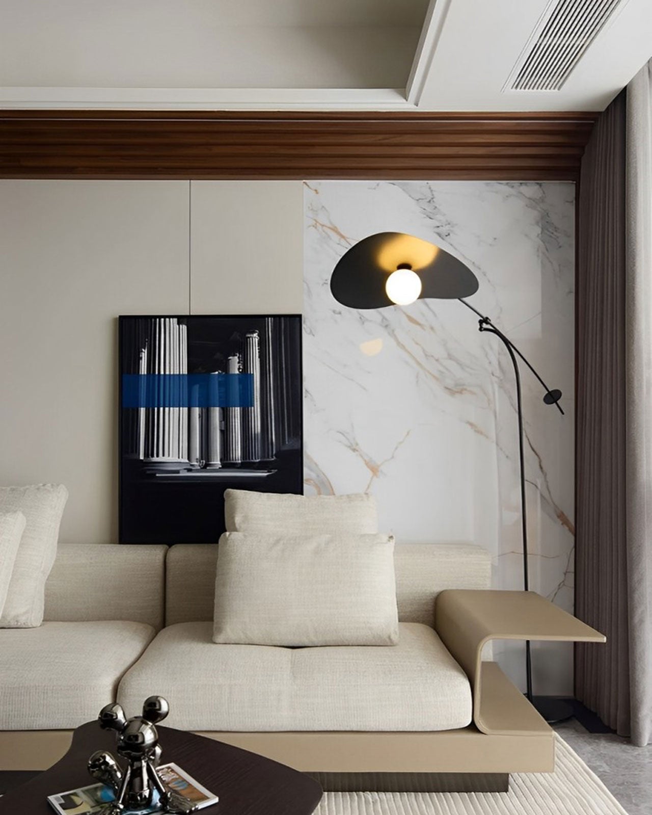 The Perfect Fusion of Beige Fabric Sofa and Modern Home Design