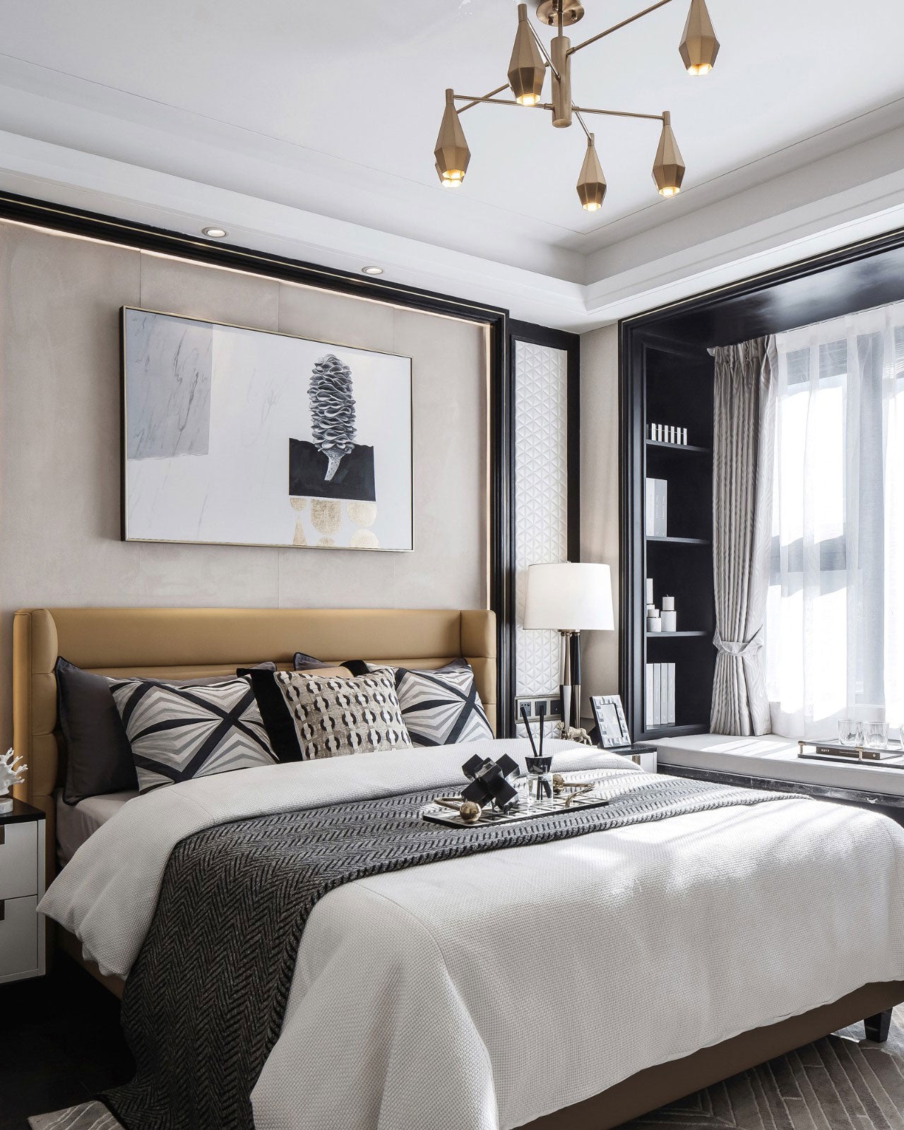 Brown Leather Bed: An Elegant Choice for Modern Homes