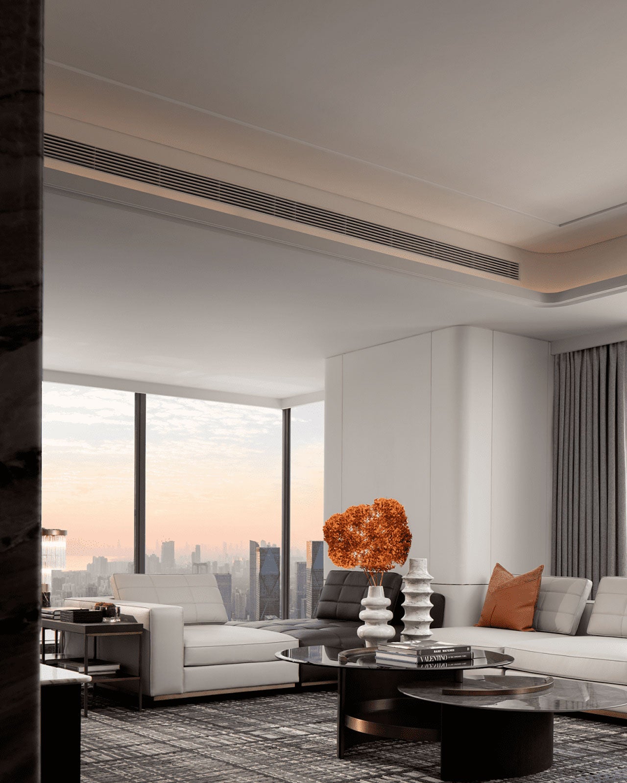 Elegance Meets Minimalism: The Black Marble Round Table