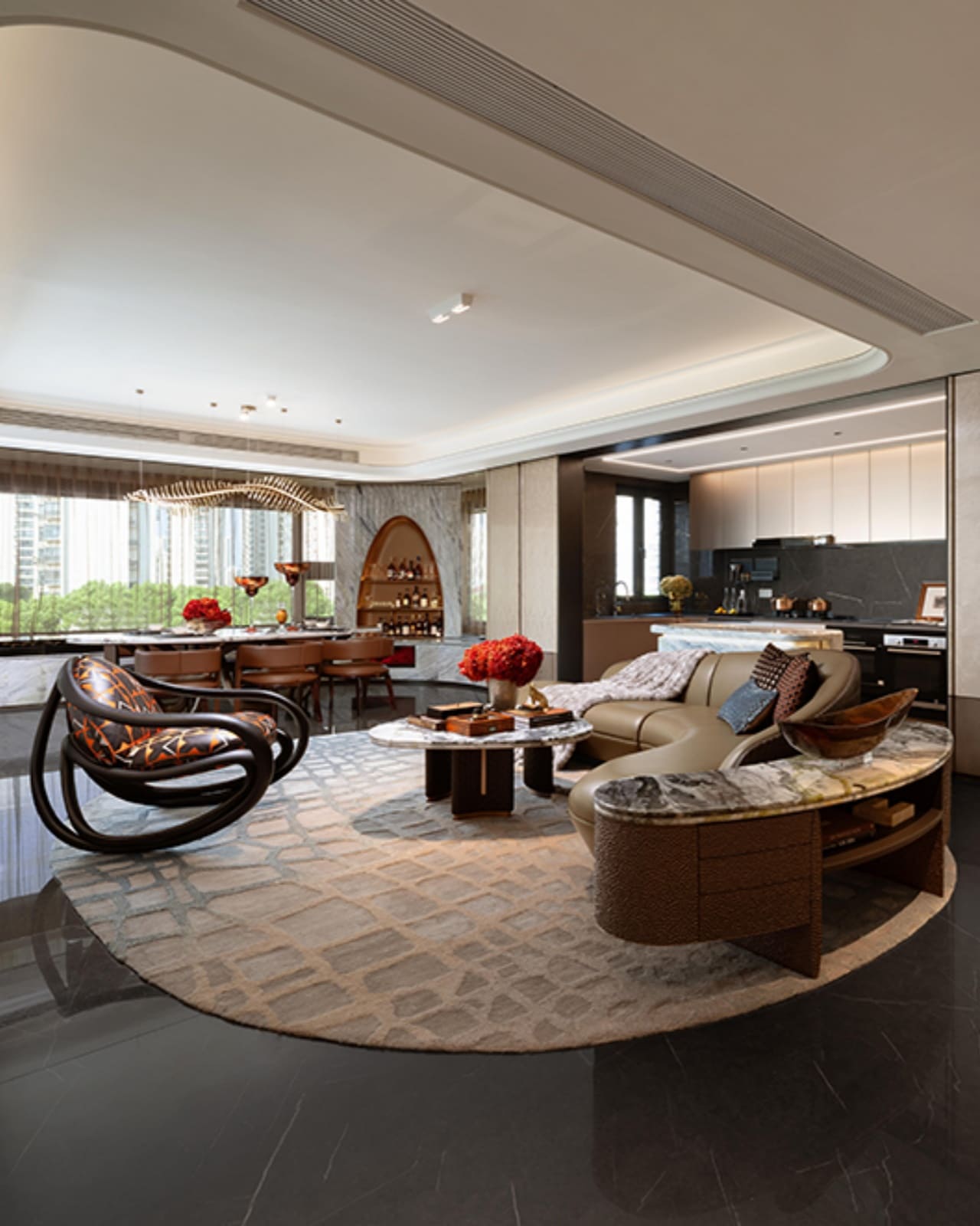 Elegant Luxury Home Design: A Case Study of Modern Living Space