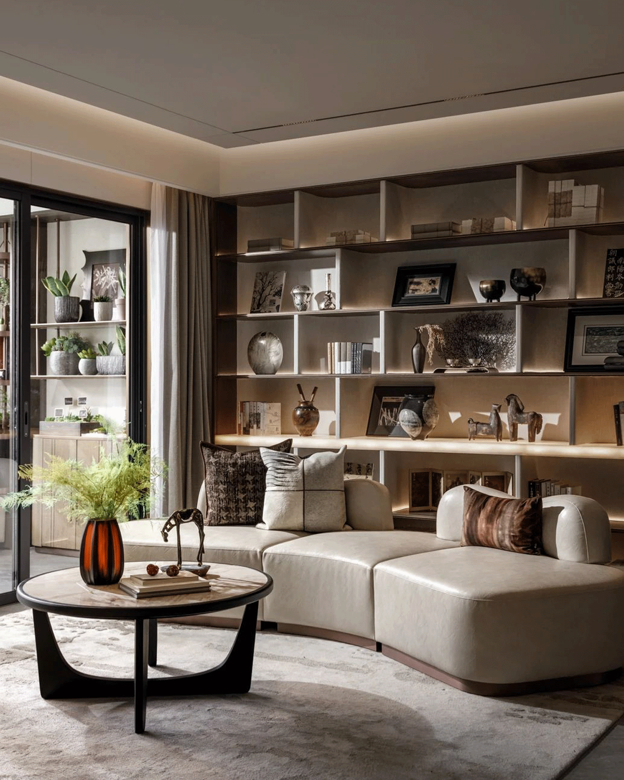 Oriental-inspired Spacious Flat