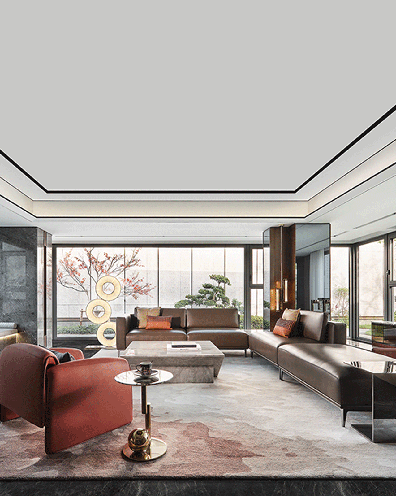 Dark Gold Italian Mansion