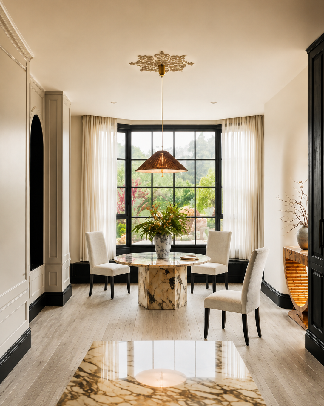 Within the Circle: A Round Dining Table for Everyday Life