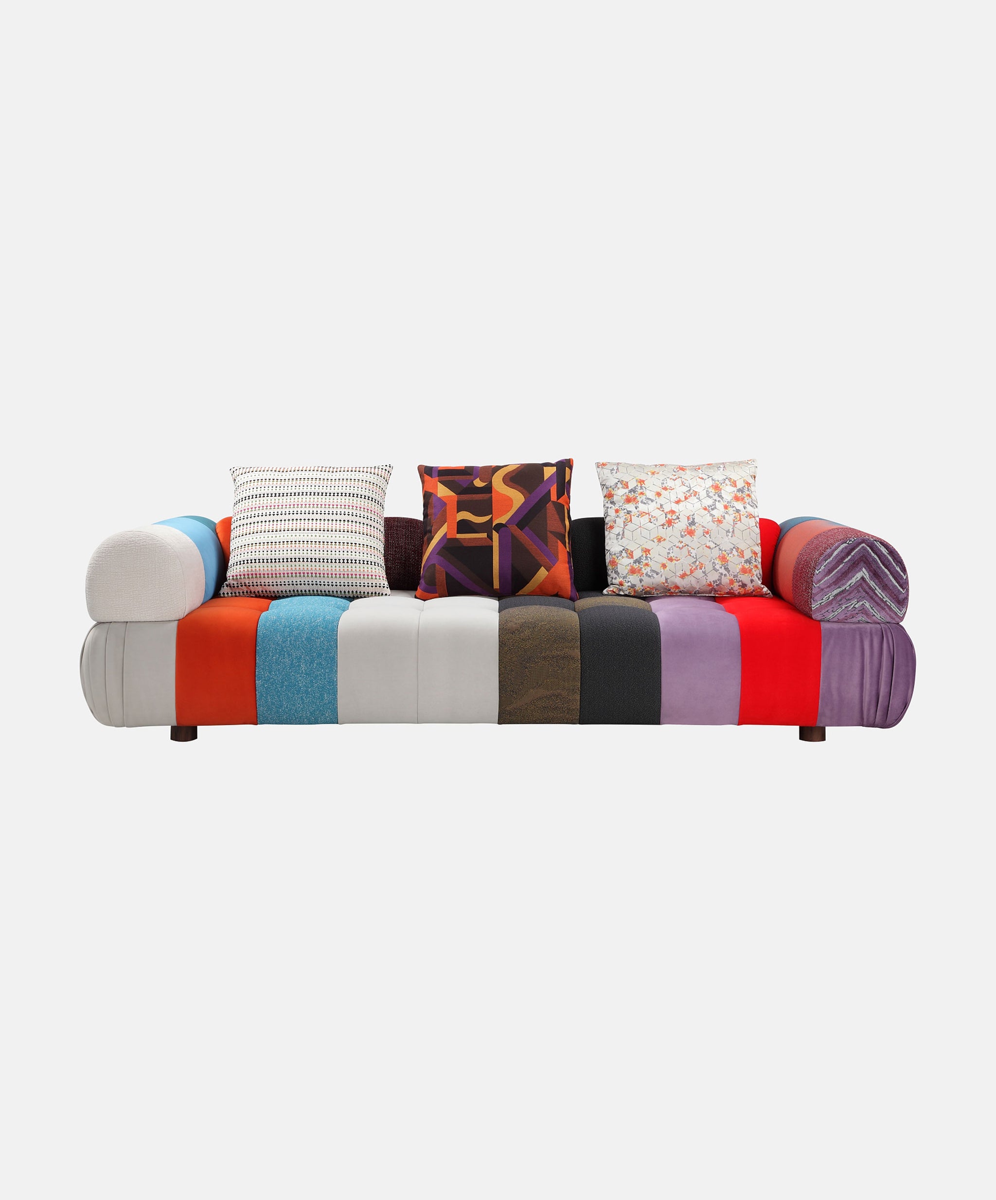 Exquisite Patchwork Sofa – AWCASA