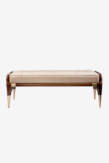 Luxurious Vegan Leather Bed Bench