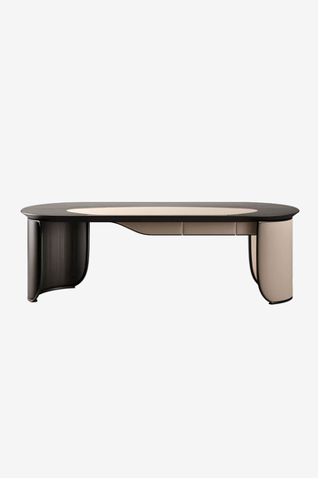 Modern Vegan Leather Desk